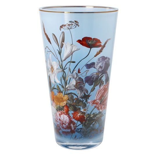 Váza Letní kytice, 11 / 11 / 20 cm, sklo, Jan Davidsz de Heem, Goebel