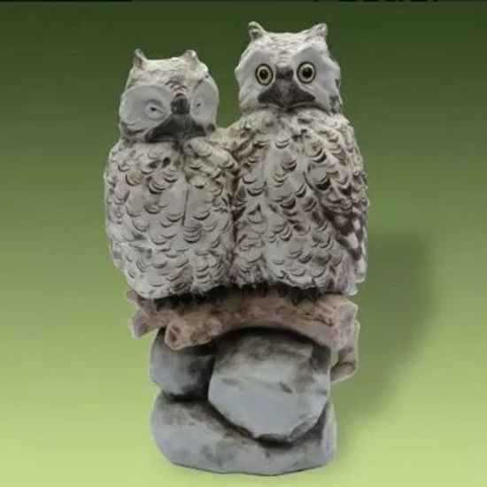 Puštíci 27,5 cm, Pastel, Porcelánové figurky Duchcov