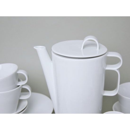 Bohemia White, Kávová souprava, design Pelcl, Český porcelán a.s.