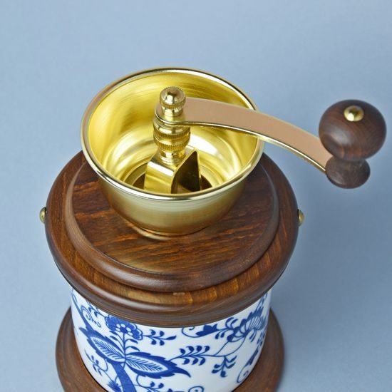 Coffee mill, Original Blue Onion Pattern