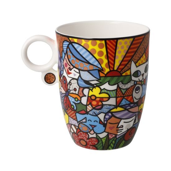 Hrnek Britto Garden 400 ml, jemný kostní porcelán, R. Britto, Goebel
