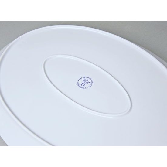 Talíř oválný 35 cm, Rakouská házenka, Český porcelán a.s.