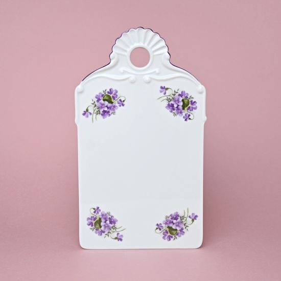 Bread tray 27,5 cm, Violets, Český porcelán a.s.