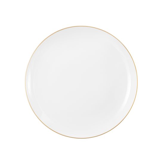 Liberty gold line: Breakfast plate 22,5 cm, Seltmann porcelain