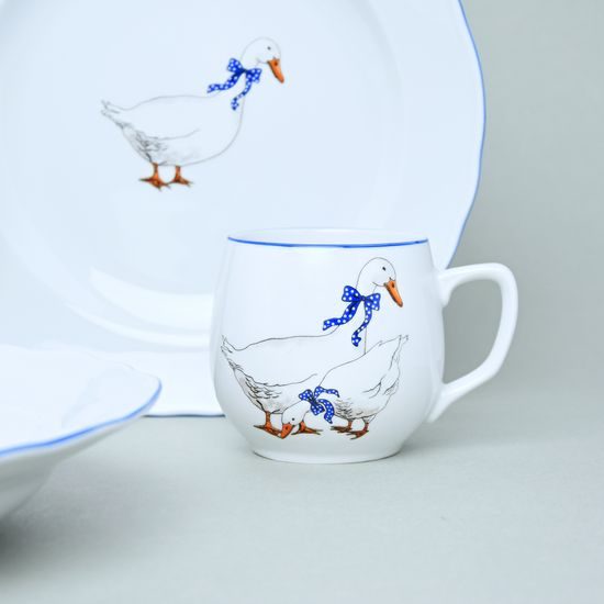 Dining set for 6 pers. 30 pcs., Cesky porcelan a.s., Goose