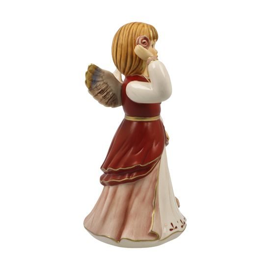 Angel Dressed up for the party 8,5 / 7,5 / 15,5 cm, stoneware, Goebel