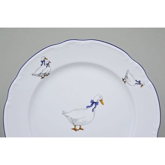 Constance Goose Dessert Plate 19 cm, Thun 1794, Carlsbad Porcelain