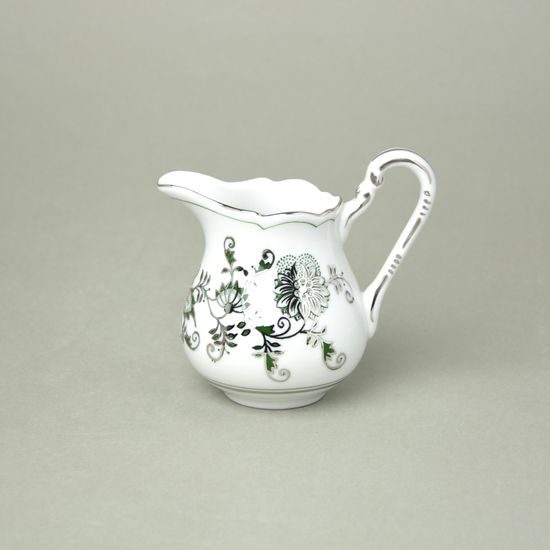 Creamer 0,16 l, Original Green Onion pattern + platinum