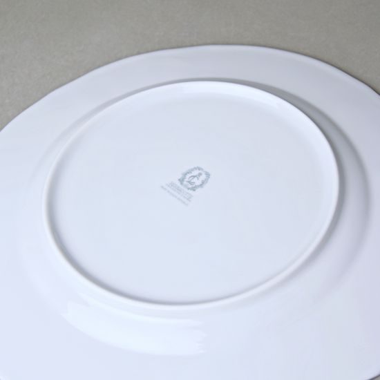 BERNADOTTE Hořec: Talíř mělký 27 cm, Thun 1794, karlovarský porcelán