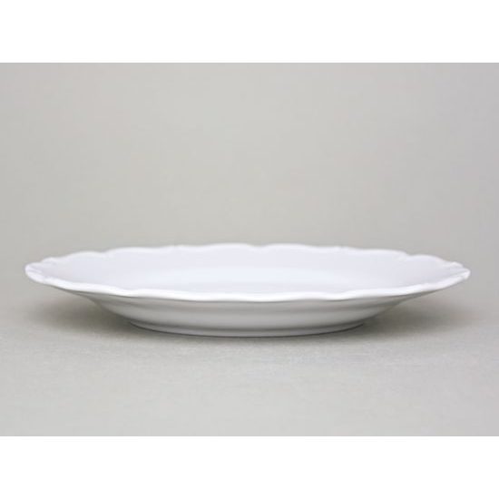 Verona white: Plate dining 27 cm, G. Benedikt 1882, bottom sign