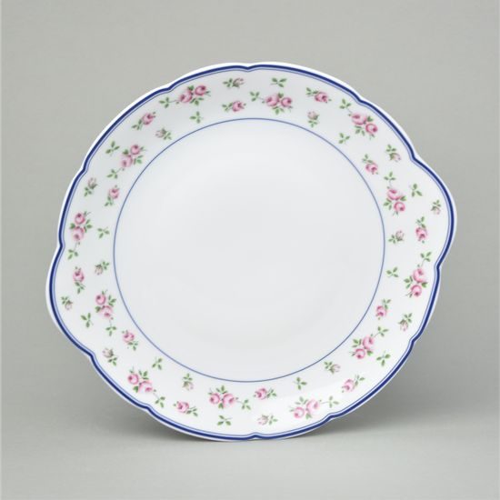 Talíř koláčový 27 cm, Thun 1794, karlovarský porcelán, ROSE 80283