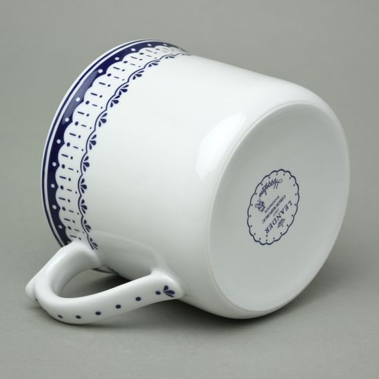 Mug Warmer big 700 ml, blue ornaments, Leander Loučky