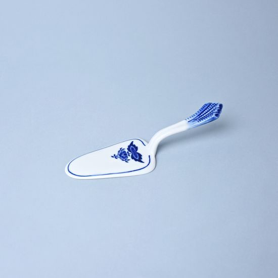 Lopatka na dort 18 cm porcelánová, Cibulák, originální z Dubí