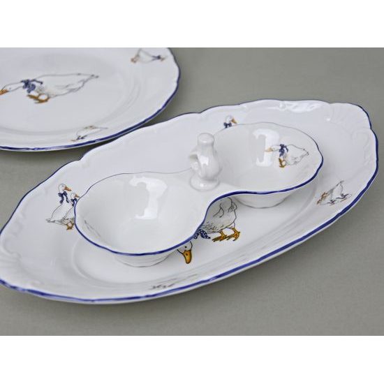 Dining set for 6 pers., Ophelia goose, THUN 1794