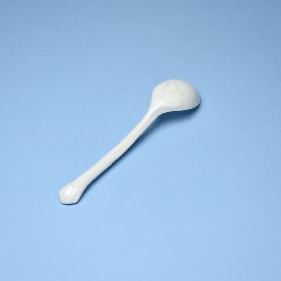 Small Coffee Spoon - Porcelain 12 cm, White Porcelain, Cesky porcelan a.s.