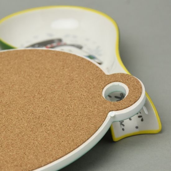 Kitchen shovel 21 x 10 cm + kitchen mat, Snowman, new bone china EGAN