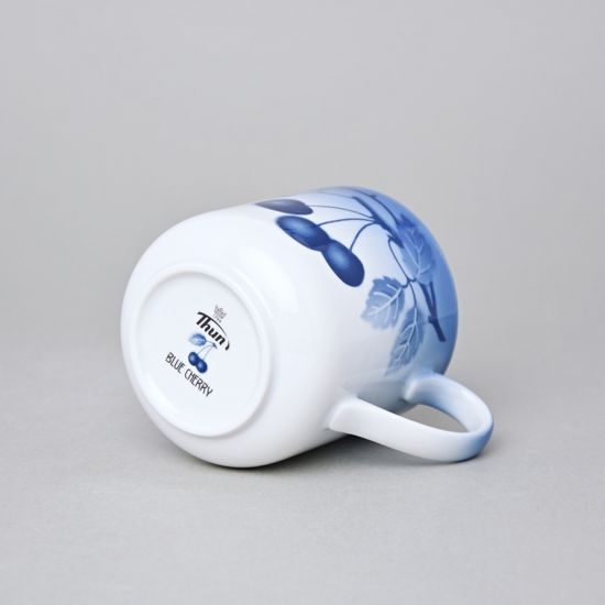 Hrnek Cherry 0,35 l, Thun 1794, karlovarský porcelán, BLUE CHERRY