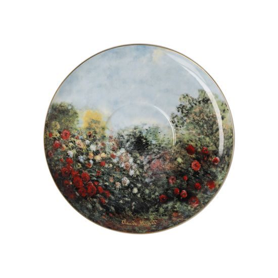 Cup and saucer Claude Monet - The Artist´s House, 0,5 l / 19 cm, Fine Bone China, Goebel