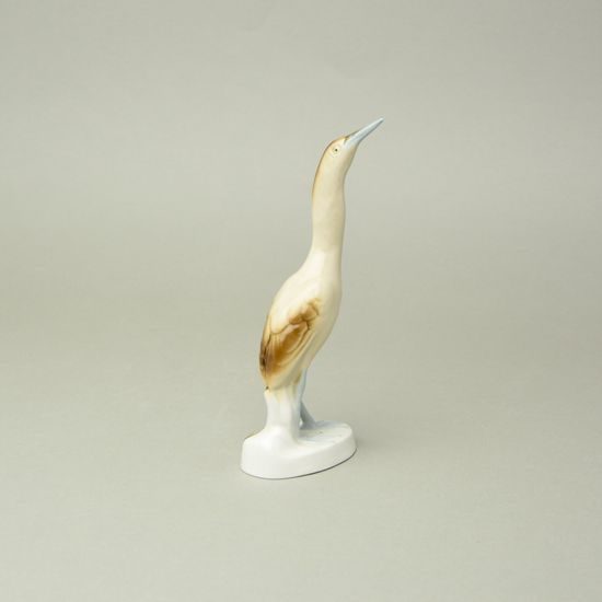 Bukač - pták 19 cm, Luxor, Porcelánové figurky Duchcov