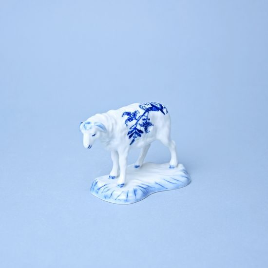 Ovce na podstavci 6,5 x 11,5 x 8 cm, Cibulák, originální z Dubí