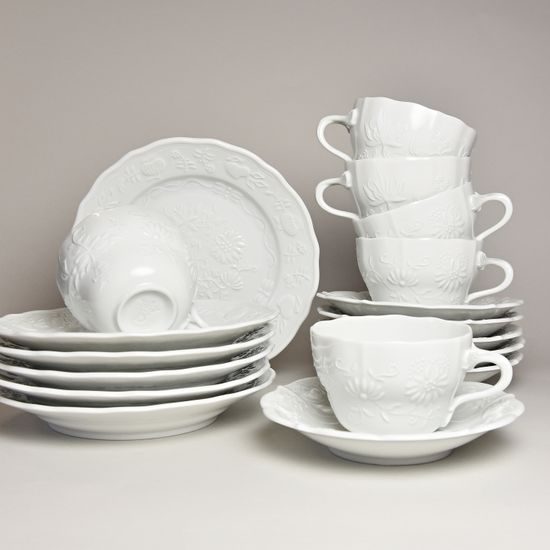 Elegance: Coffee set 18 pcs., Český porcelán a.s