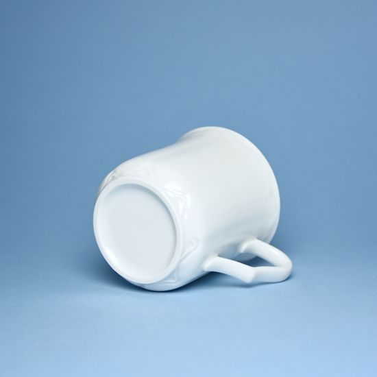 Hrnek Karel 270 ml, bílý porcelán, Český porcelán a.s.