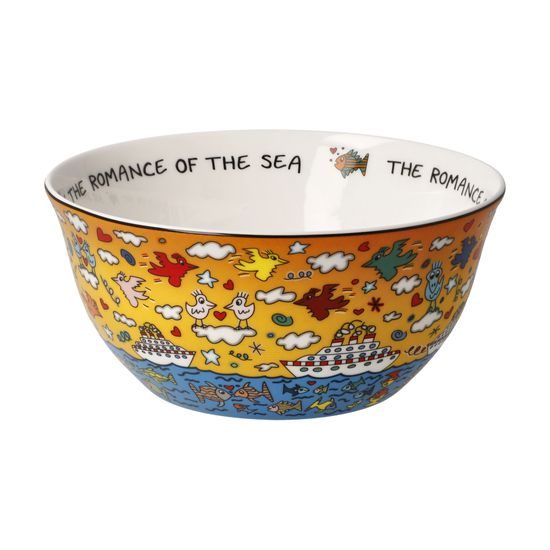 Bowl Romance of the Sea 15 / 15 / 7 cm, fine bone china, J. Rizzi, Goebel