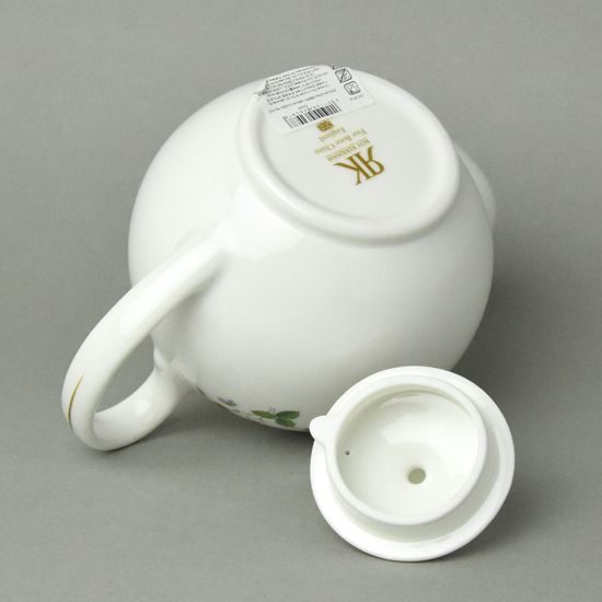 Fruits: Classic tea pot 1,1 l, Roy Kirkham fien bone china