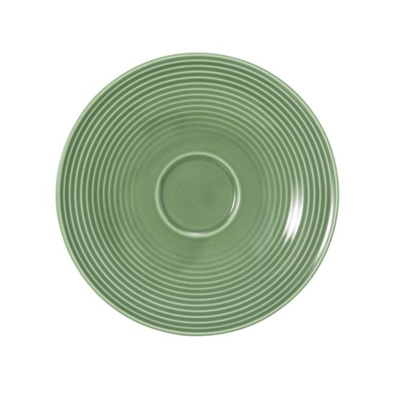 Beat grey-green: Saucer 165 mm, Seltmann porcelain
