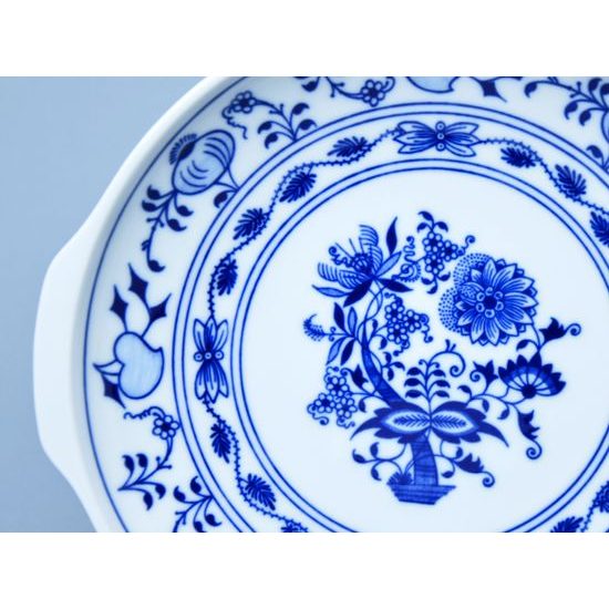 Talíř kupový s uchy 24,6 cm, Cibulák, originální z Dubí