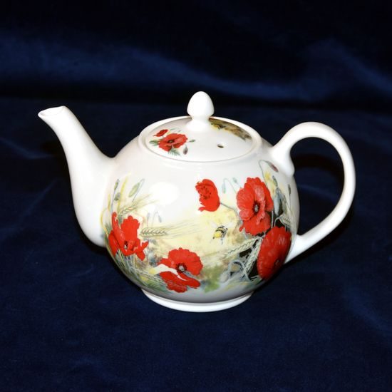 Poppy: Teapot 0,9 l, Roy Kirkham, Fine Bone China