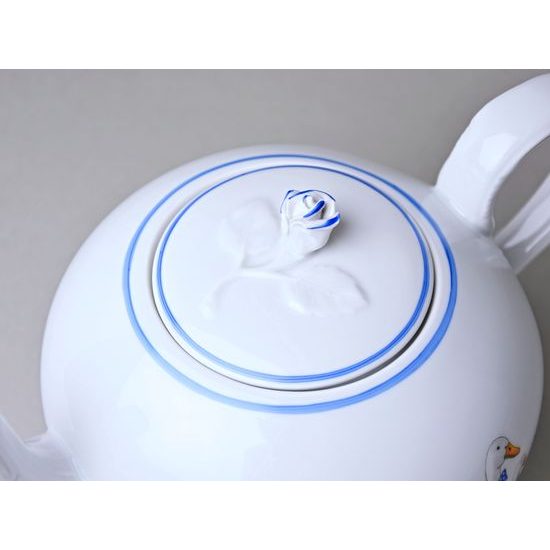Tea pot with Strainer 2 l, Geese, Český porcelán a.s.