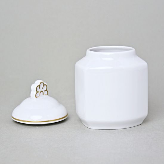 Kořenka s víčkem a nápisem 0,20 l, Rakouská házenka, Český porcelán a.s.