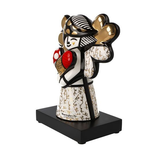 Figurka Golden Faith, 18,5 / 10,5 / 23 cm, porcelán, R. Britto, Goebel