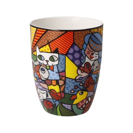 Hrnek Britto Garden 400 ml, jemný kostní porcelán, R. Britto, Goebel