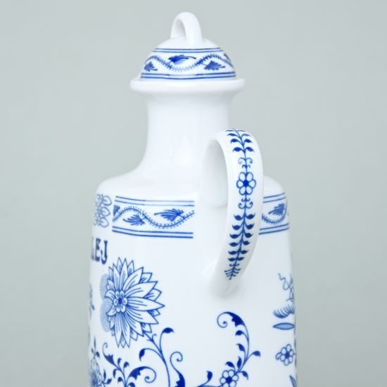 Karafa 0,5 l nápis OLEJ, Henrietta, Thun 1794, karlovarský porcelán