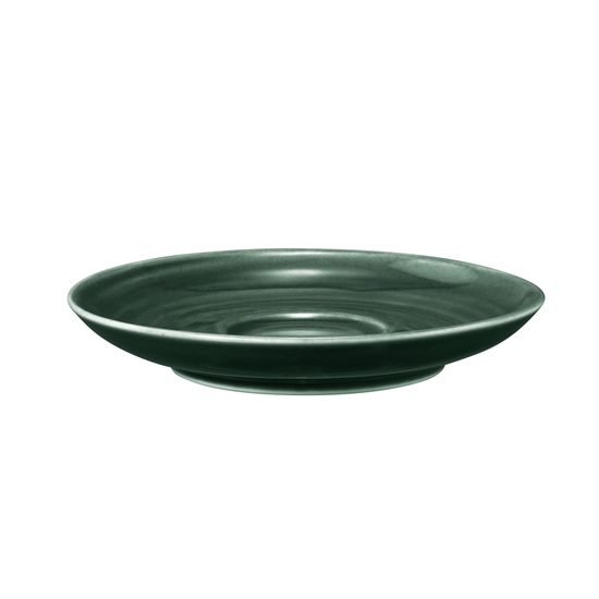 Terra MOSS GREEN: Podšálek na espresso 12 cm, porcelán Seltmann