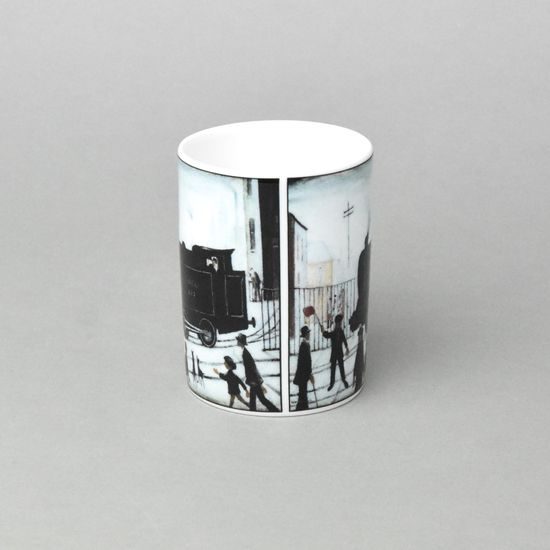 Přechod tratě: Hrnek Lucy 320 ml, anglický kostní porcelán Roy Kirkham