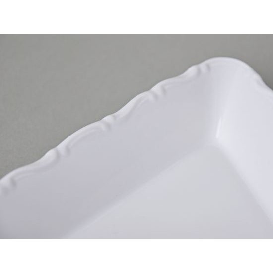 Verona white: Bowl triangle 18 cm, G. Benedikt 1882