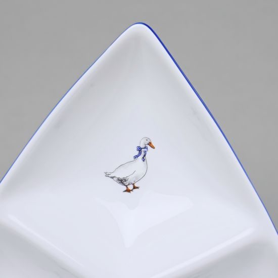 Miska Trina třídílná malá č. 3 20,5 x 20,5 x 20,5 cm, husy, Český porcelán a.s.