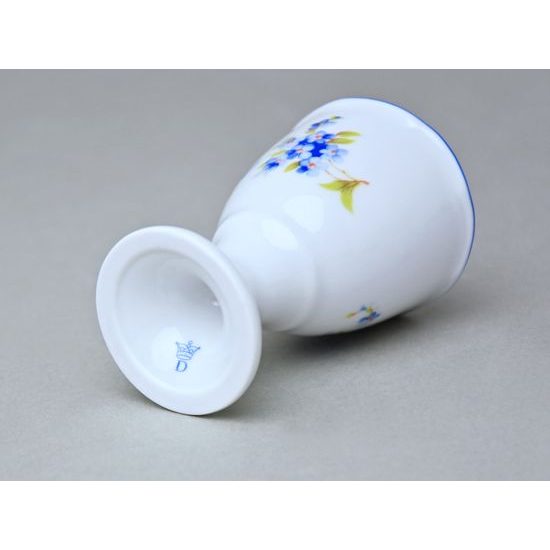 Kalíšek na vejce bez podstavce 7,5 cm, pomněnky, Český porcelán a.s.