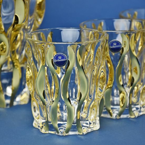 Whisky set 1+6, 750 + 230 ml, Rhapsody + Gold, RoyalCrystal