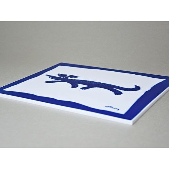 Cooking mat 20 x 25,5 cm, Doggie, Miroslav Oliva, Cesky porcelan a.s.