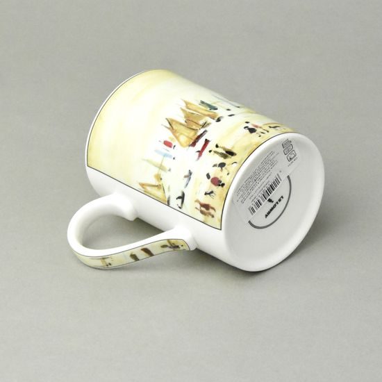 Jachty: Hrnek Lucy 320 ml, anglický kostní porcelán Roy Kirkham