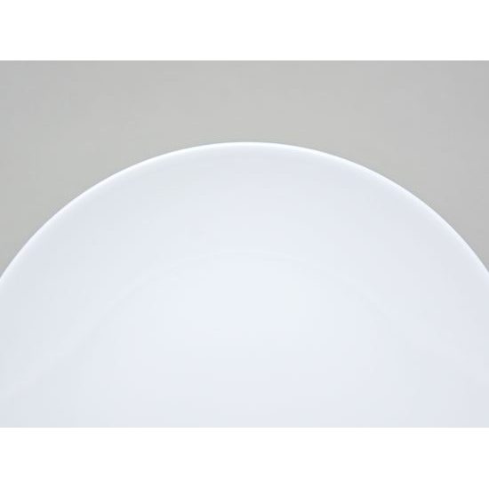 Plate dining 24 cm, Coups white, Thun 1794 Carlsbad porcelain