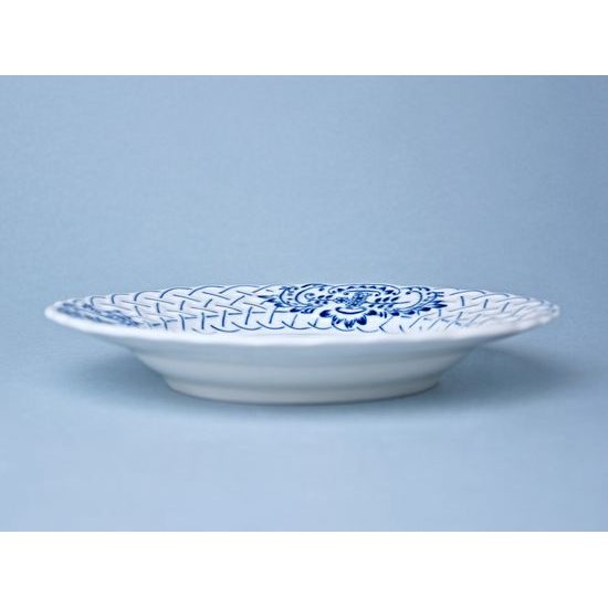 Vánoční / výroční talíř 1998 závěsný 18 cm, hladký, Cibulák, originální z Dubí