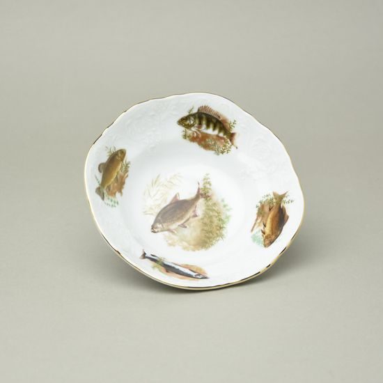 Bowl 16 cm, Thun 1794, karlovarský porcelán, BERNADOTTE fishing