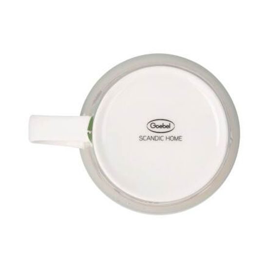 Hrnek 350 ml Západ slunce 13 / 10 / 9,5 cm, Severský domov, jemný kostní porcelán, Goebel