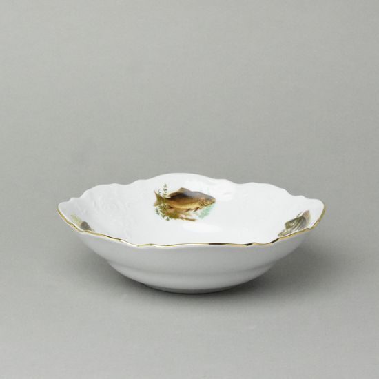 Bowl 19 cm, Thun 1794, karlovarský porcelán, BERNADOTTE fishing