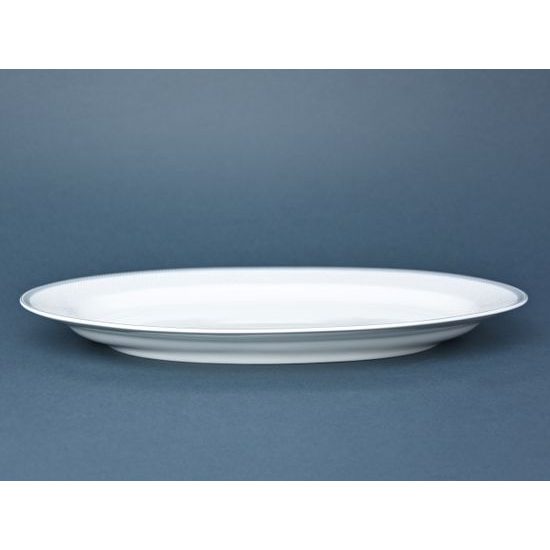Dish oval 36 cm, Thun 1794 Carlsbad porcelain, Opal 80446